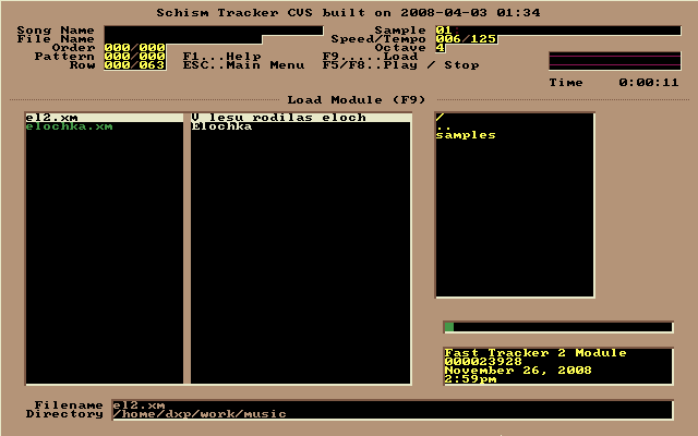 Schism : First run